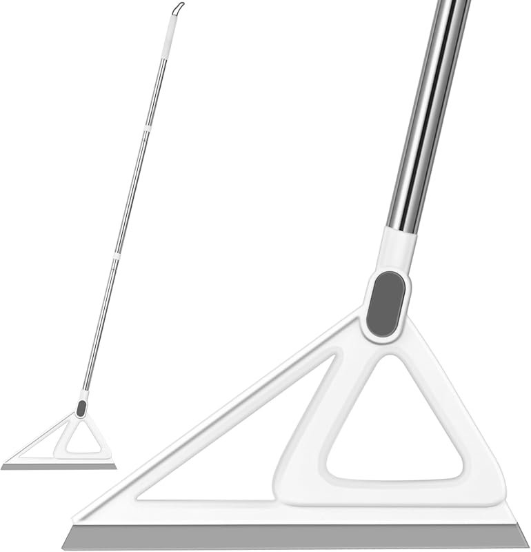 Silicone Squeegee Broom for Floor Cleaning, Rubber Magic Broom Sweeper