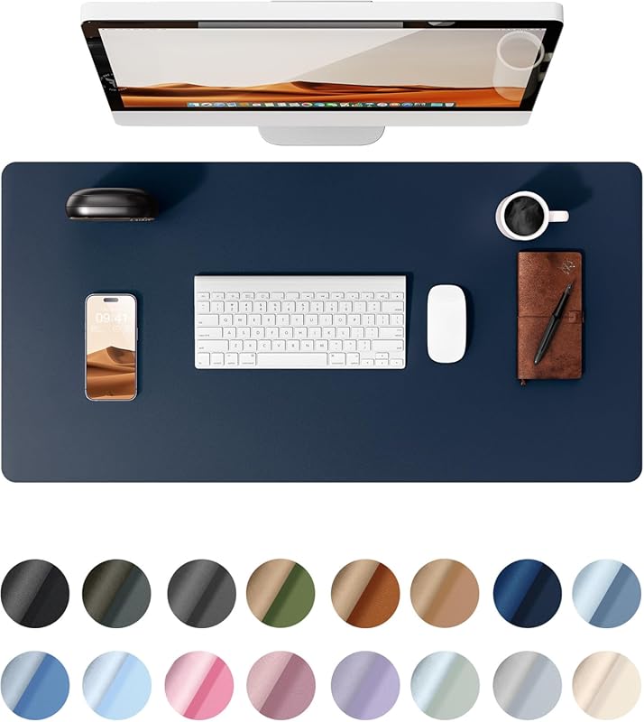 YSAGi Non-Slip PU Leather Desk Mat