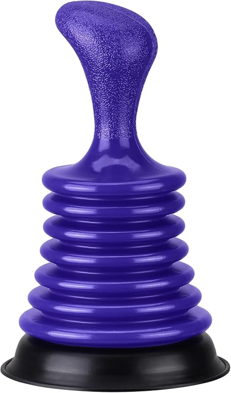 Luigi’s Mini Bellows Plunger for Kitchen Sinks and Bathrooms Powerful 