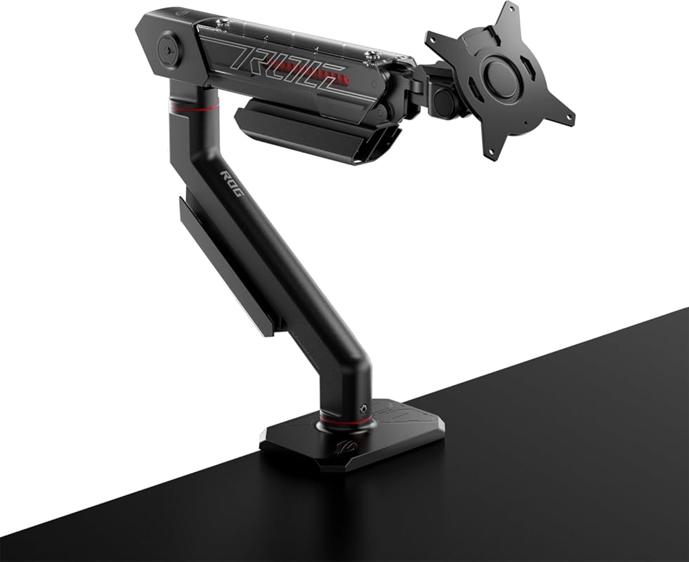ASUS ROG Ergo Monitor Arm AAS01, ergonomic mount with cable management
