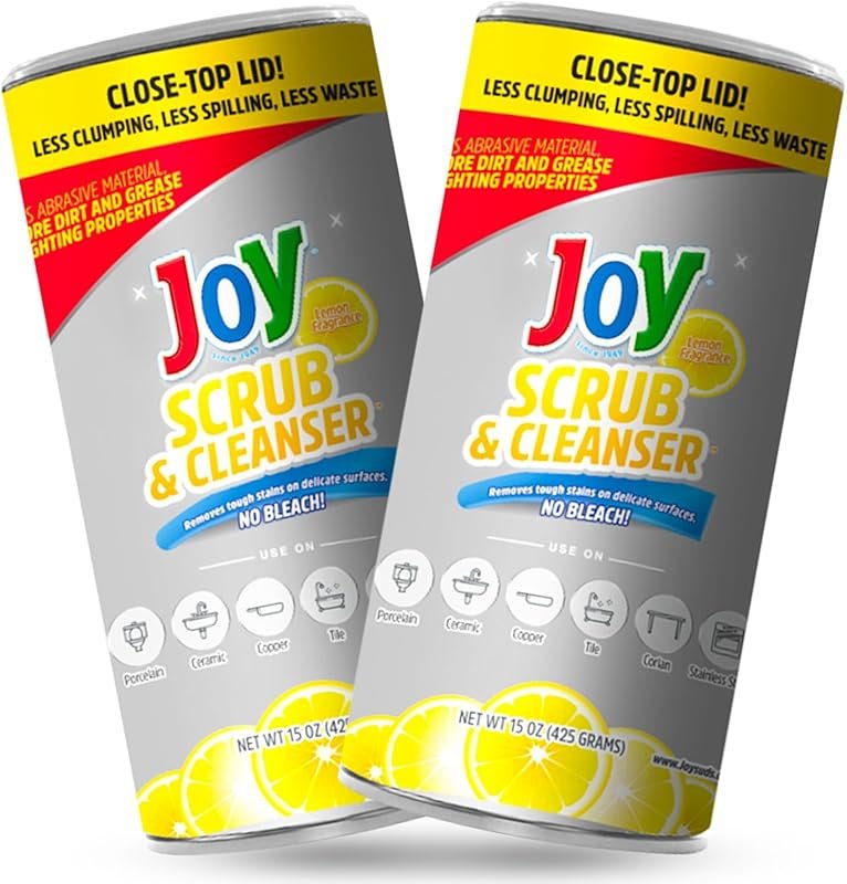 JOY Powder Cleanser: Multipurpose Cleaner for Kitchen, Bathroom, and O