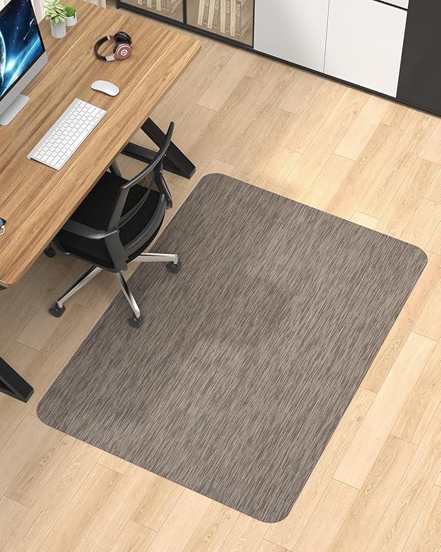 Dark Brown Blvornl Desk Chair Mat