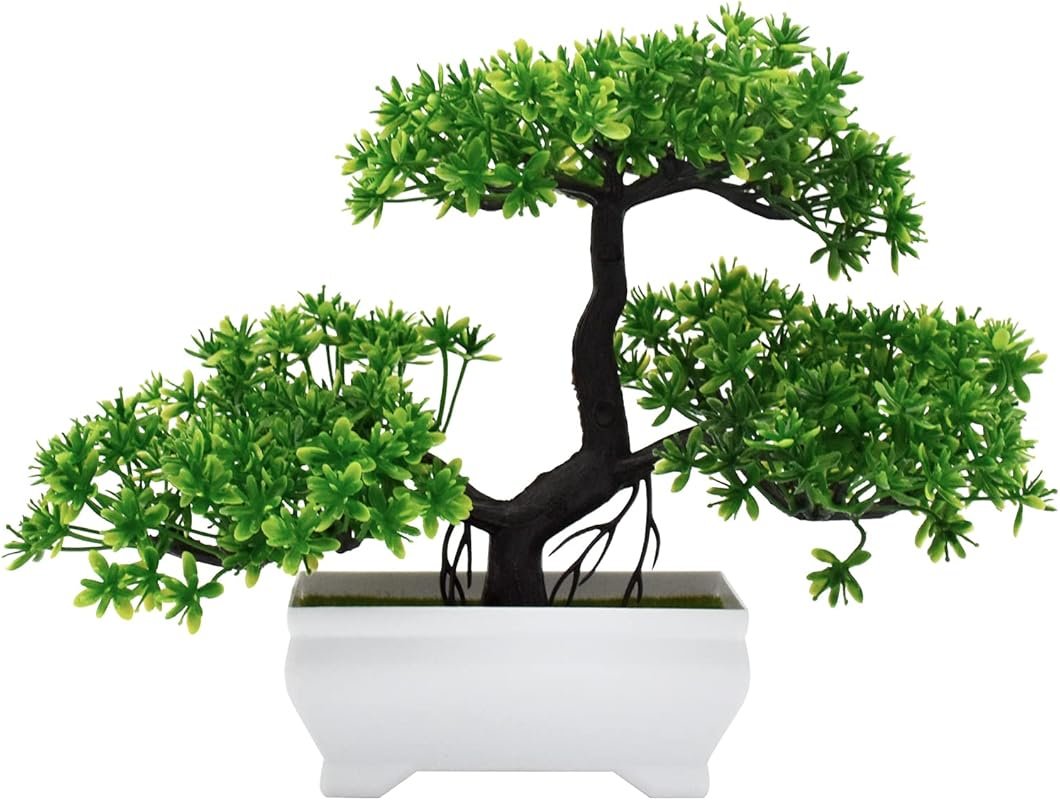 Artificial Bonsai Tree Cloud Pine for Indoor Zen Garden and Home Offic