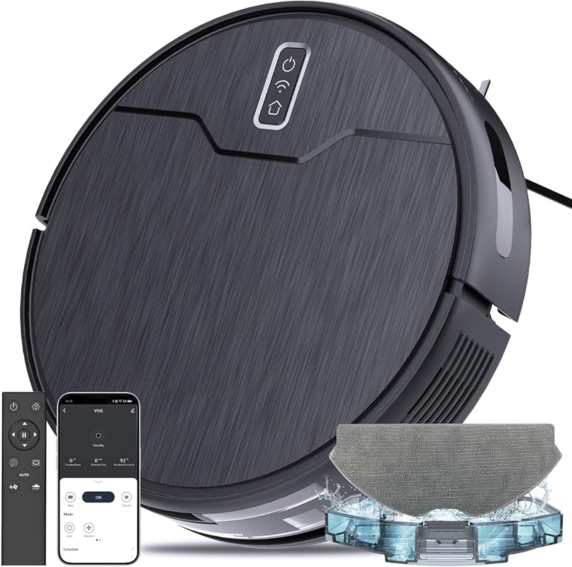 Betboyles Robot Vacuum and Mop Combo with Six Cleaning Modes and Alexa