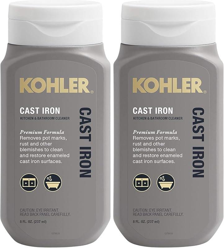 KOHLER Cast Iron Cleaner for Ceramic Sinks and Bathroom Fixtures, Pack
