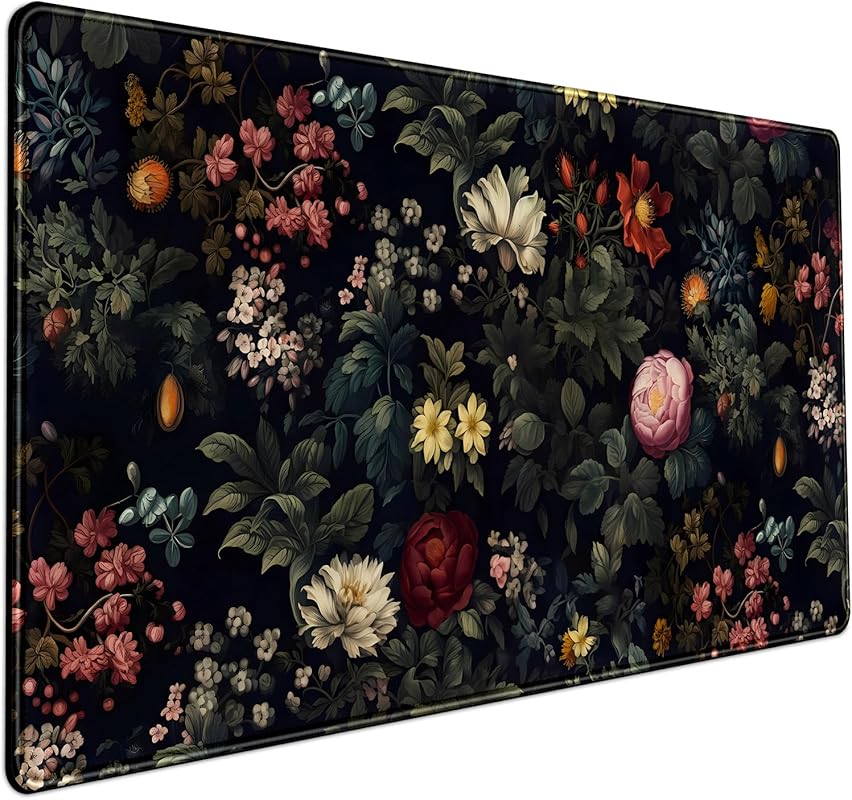 Large Black Vintage Desk Pad