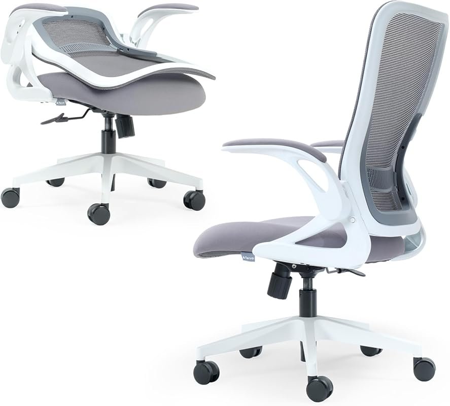 Tervo Model U | Folding Office Chair for Small Spaces | Gaming Chair f