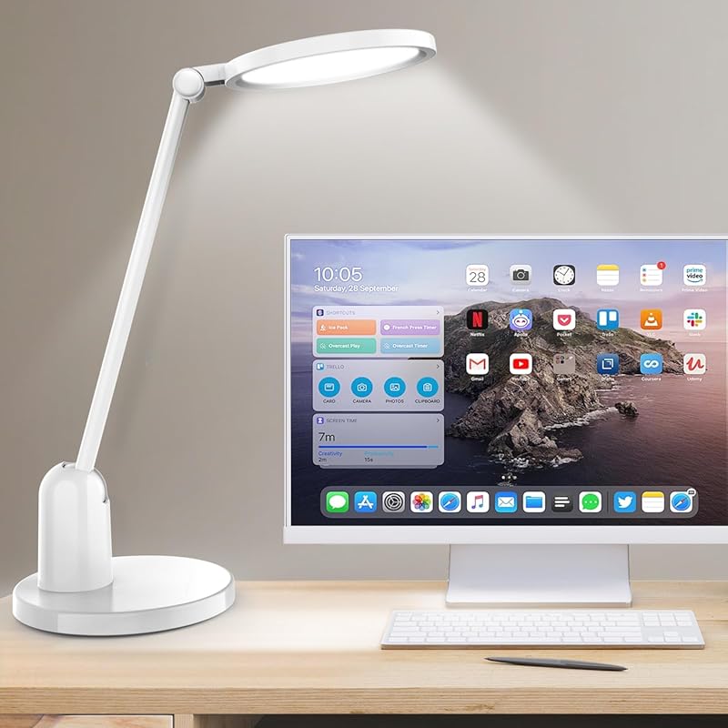 Ultra Bright Desk Lamp with Dimmable Features and Timing Function for 