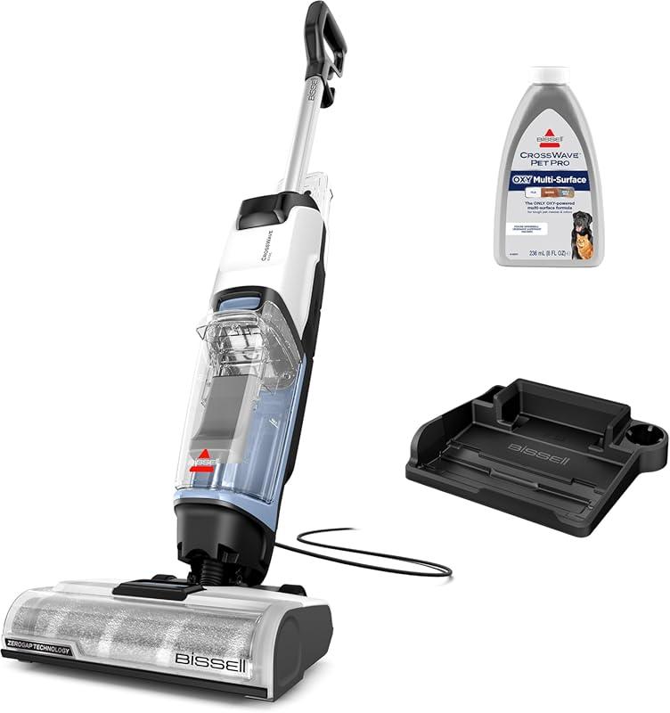 Bissell CrossWave Edge Hard Floor Cleaner Wet Dry Vacuum with Zero-Gap