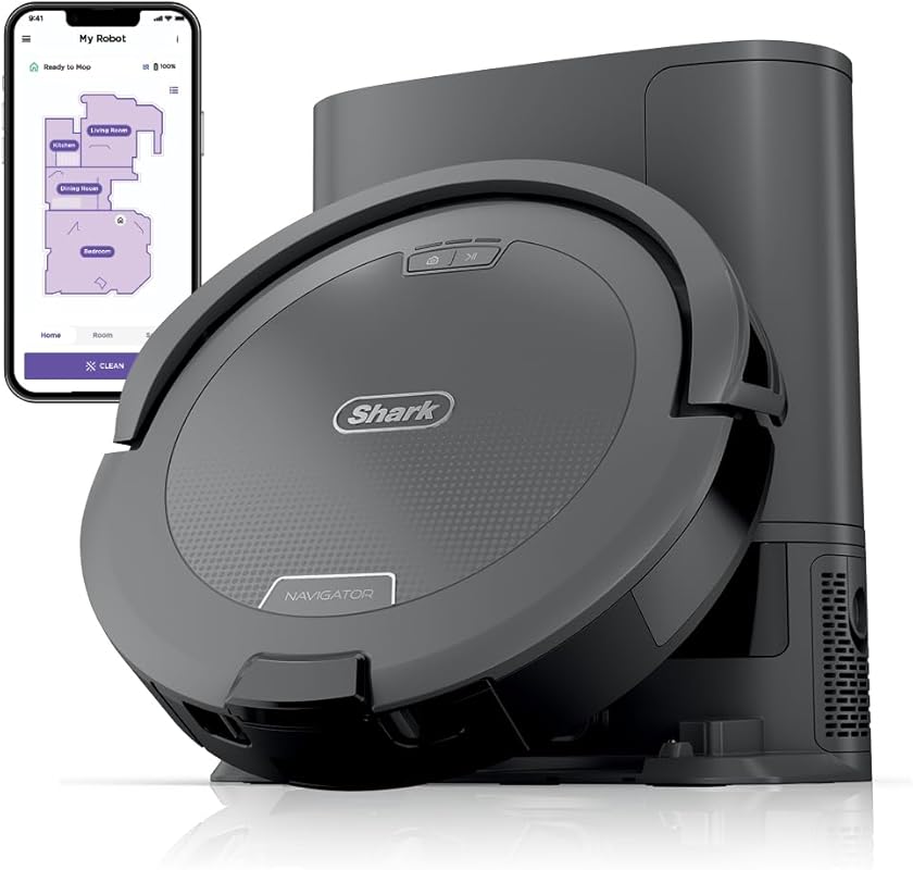 Shark Navigator Self-Empty Robot Vacuum with Powerful Pet Hair Pickup