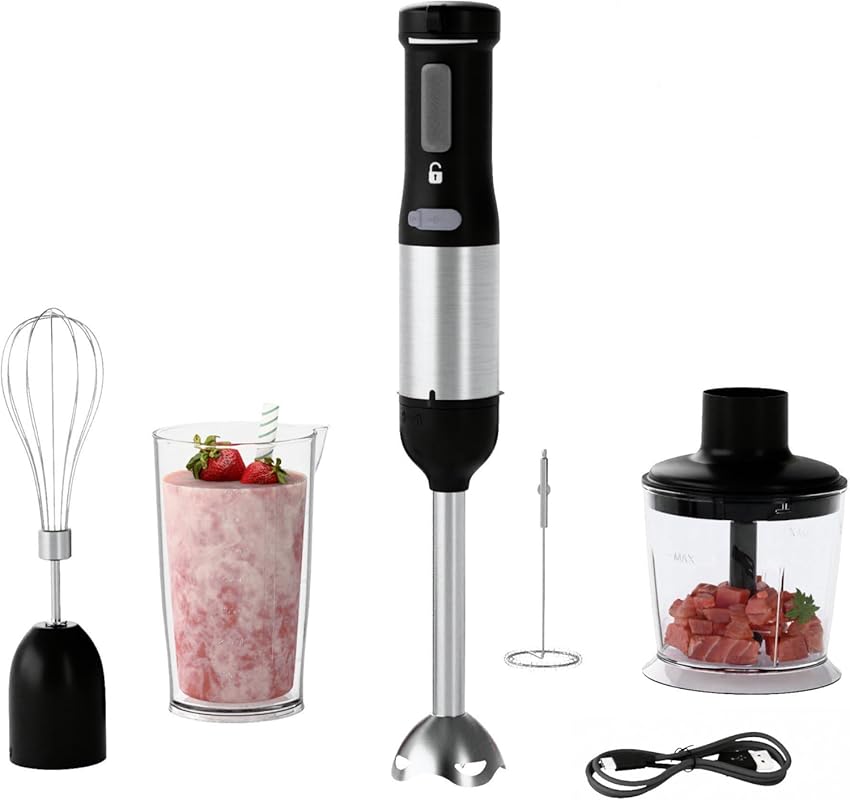 Cordless Immersion Hand Blender, 5-in