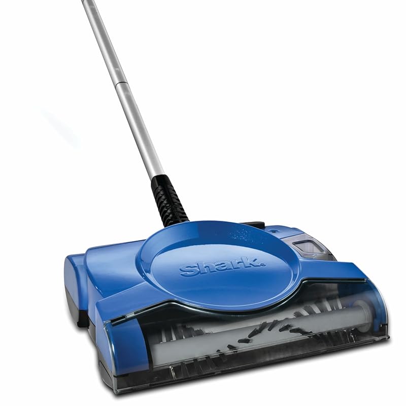 Shark Rechargeable Floor Sweeper with Motorized Brushroll, Swivel Desi