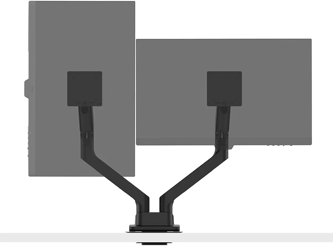 BenQ BDH01 dual monitor arm for two 35-inch screens, gas spring, suppo