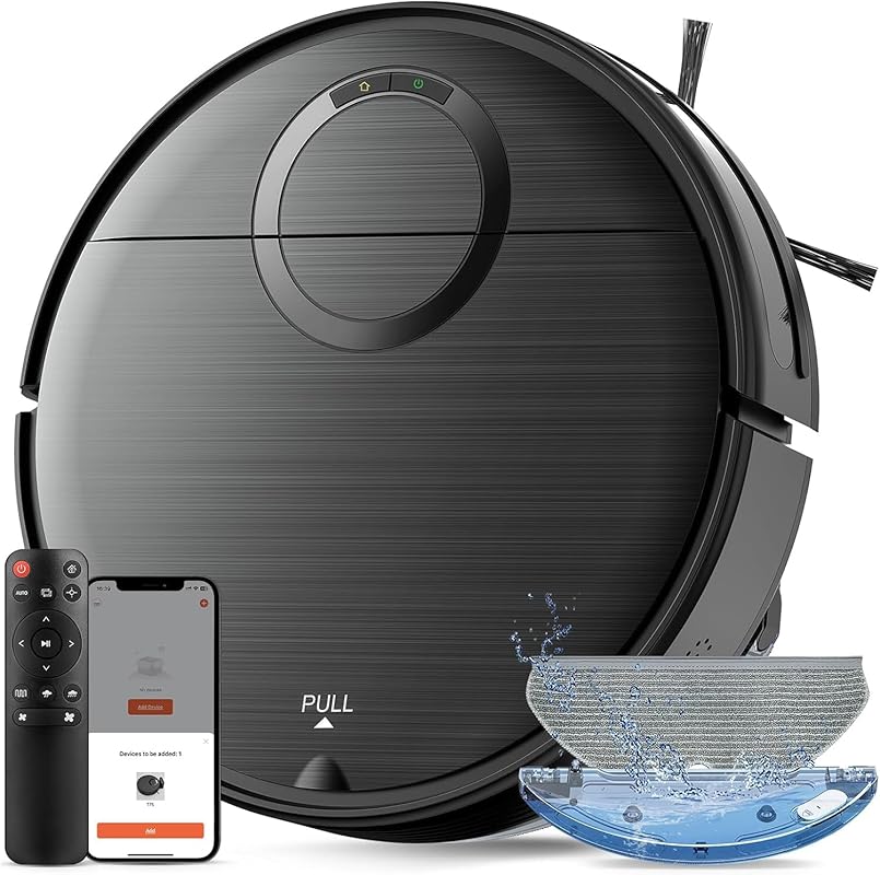 Ummund 2-in-1 Robot Vacuum and Mop Combo with Strong Suction and App C