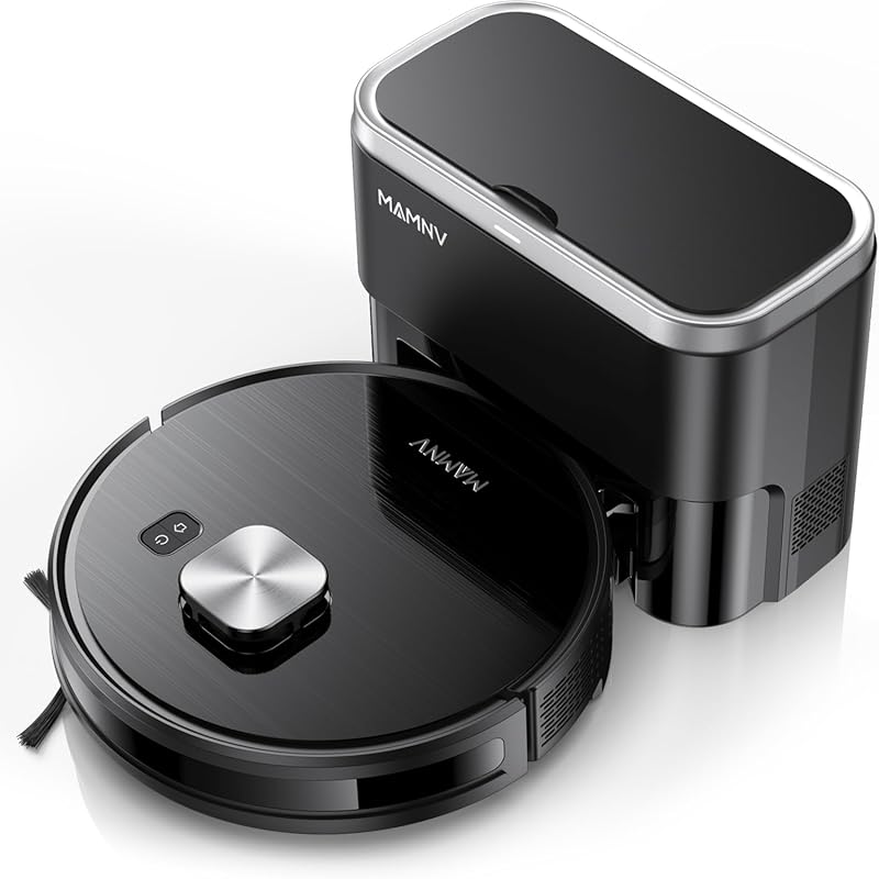 3-in-1 Robot Vacuum and Mop Combo with 11500Pa Suction, Self-Emptying 