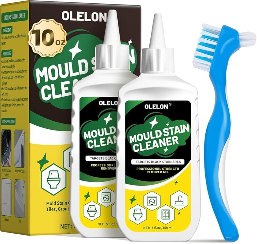 Mold Stain Remover Gel for Washing Machine Cleaner Front Loader Rubber
