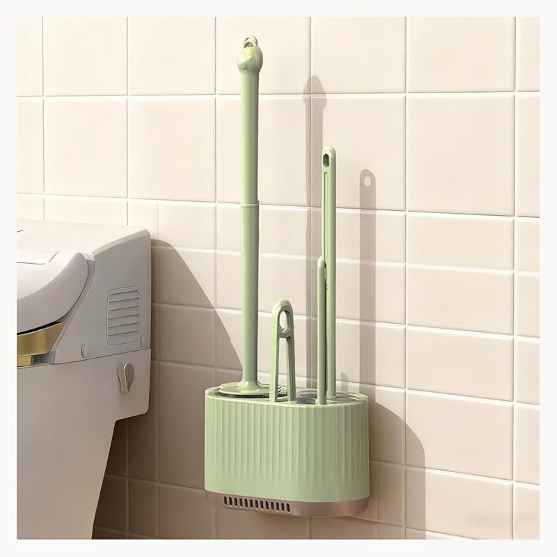 4-in-1 Silicone Toilet Brush
