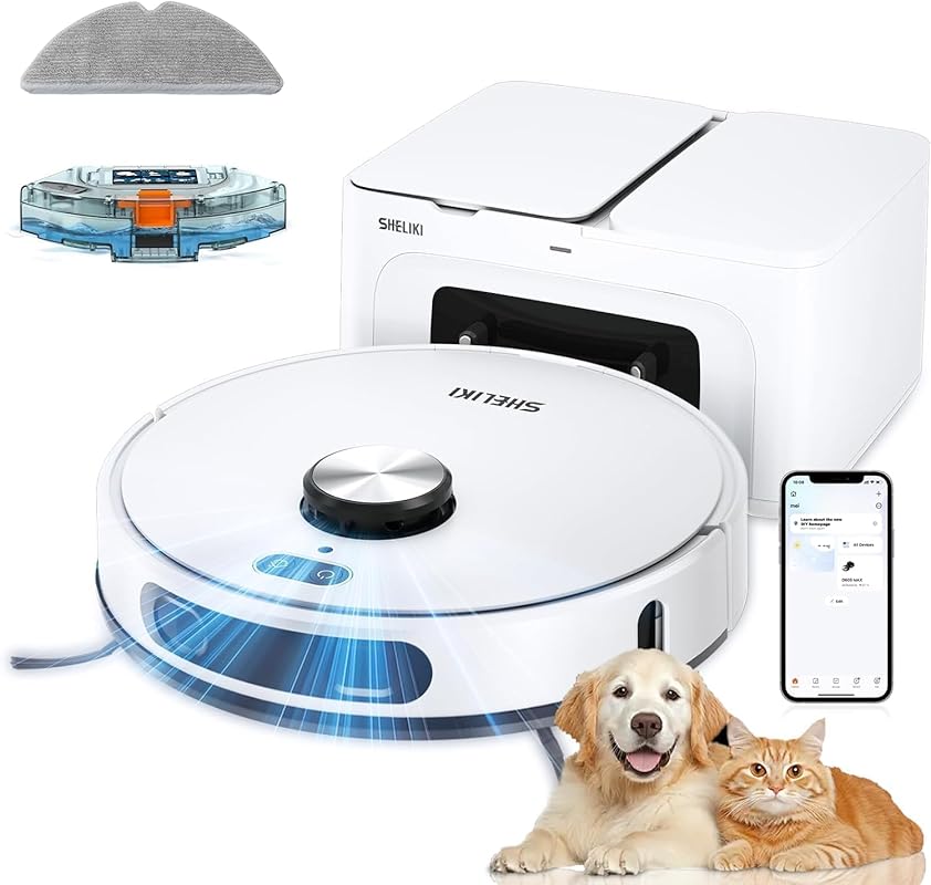 3-in-1 Self-Emptying Robot Vacuum