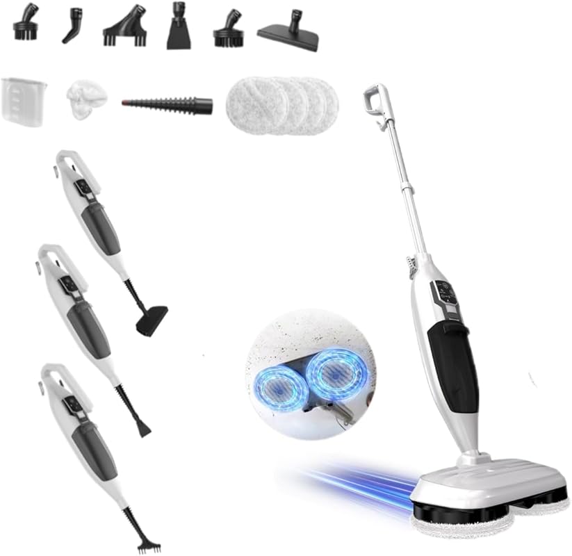 Steam Mop and Spin Scrubber