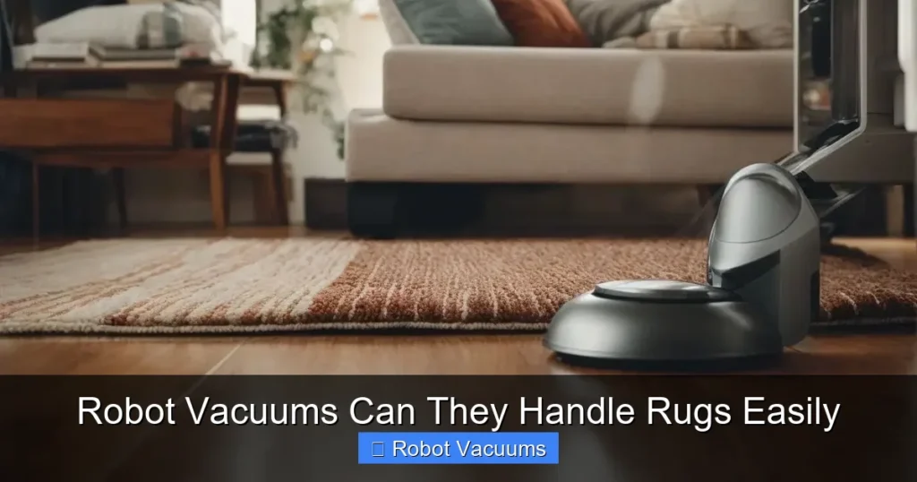 Robot Vacuums Can They Handle Rugs Easily