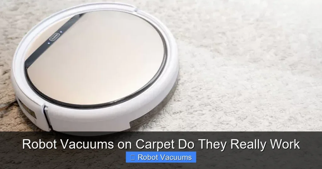 Robot Vacuums on Carpet Do They Really Work