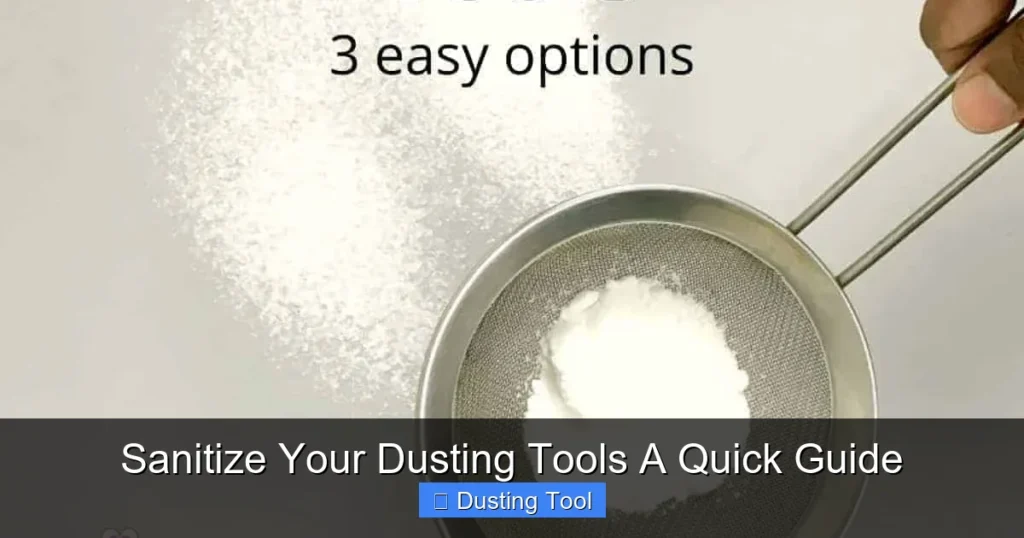 Sanitize Your Dusting Tools A Quick Guide