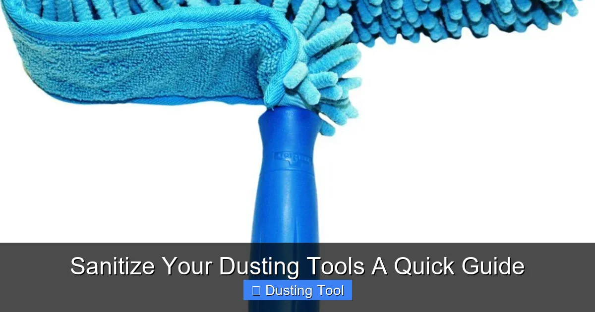 Sanitize Your Dusting Tools A Quick Guide