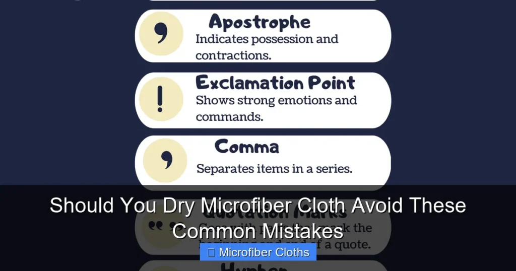 Should You Dry Microfiber Cloth Avoid These Common Mistakes
