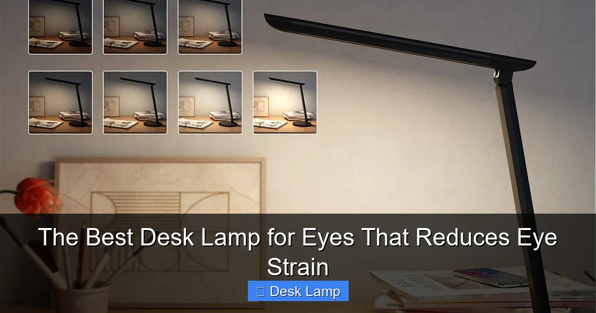 The Best Desk Lamp for Eyes That Reduces Eye Strain