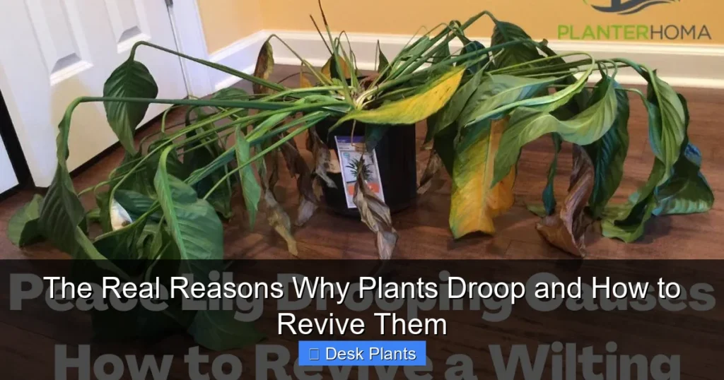The Real Reasons Why Plants Droop and How to Revive Them