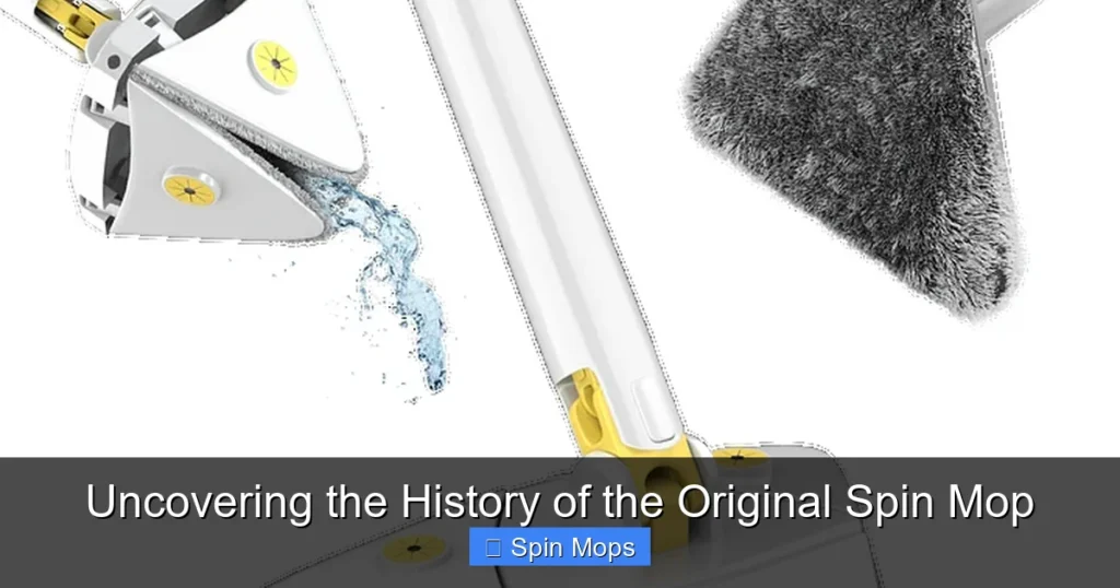 Uncovering the History of the Original Spin Mop