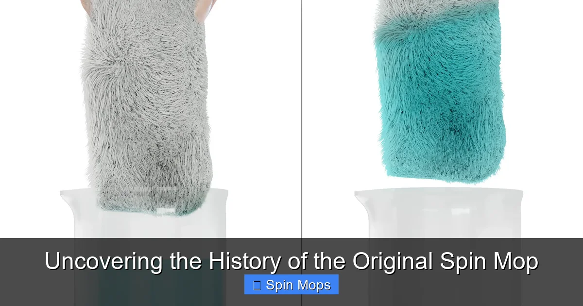 Uncovering the History of the Original Spin Mop