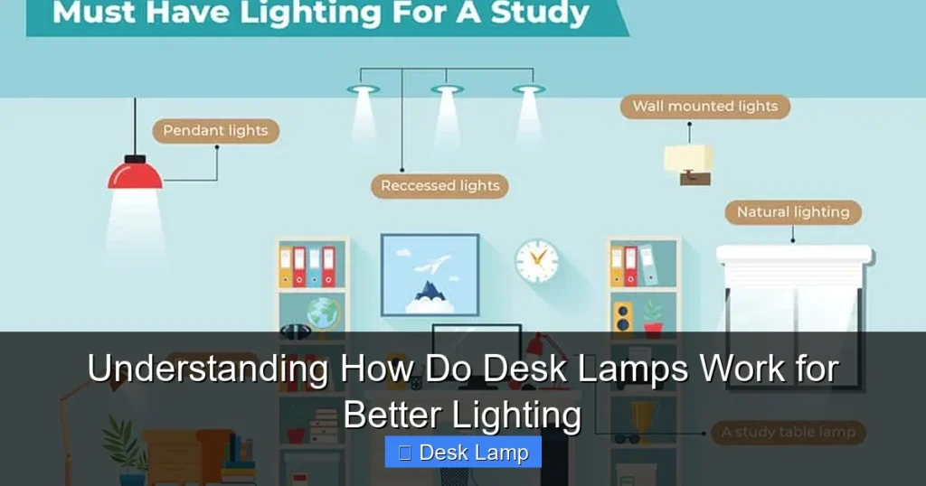 Understanding How Do Desk Lamps Work for Better Lighting