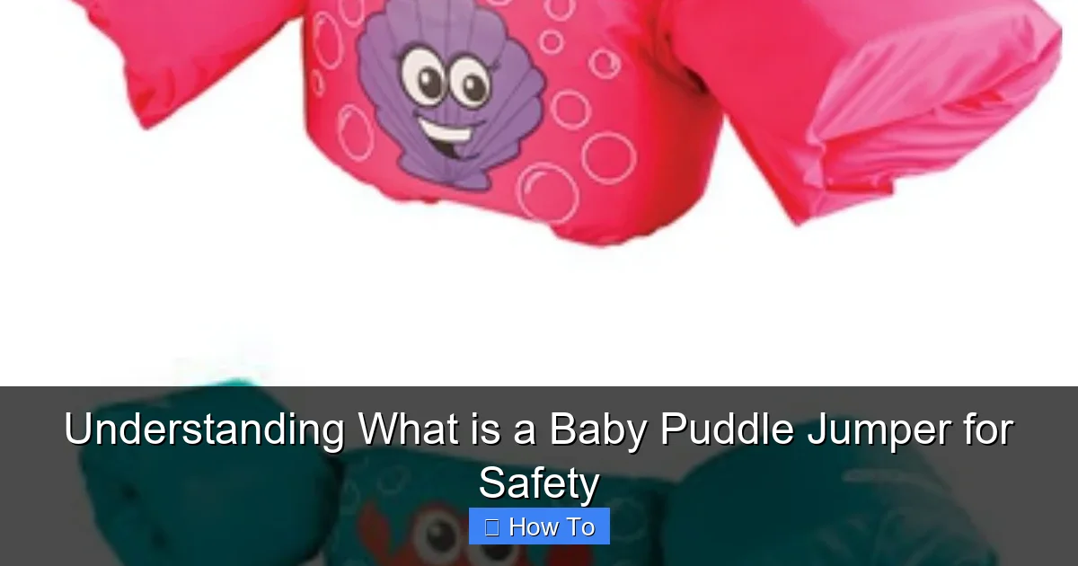Understanding What is a Baby Puddle Jumper for Safety