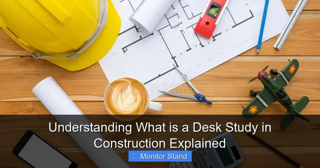 Understanding What is a Desk Study in Construction Explained