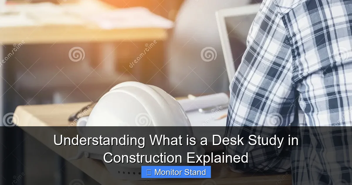 Understanding What is a Desk Study in Construction Explained