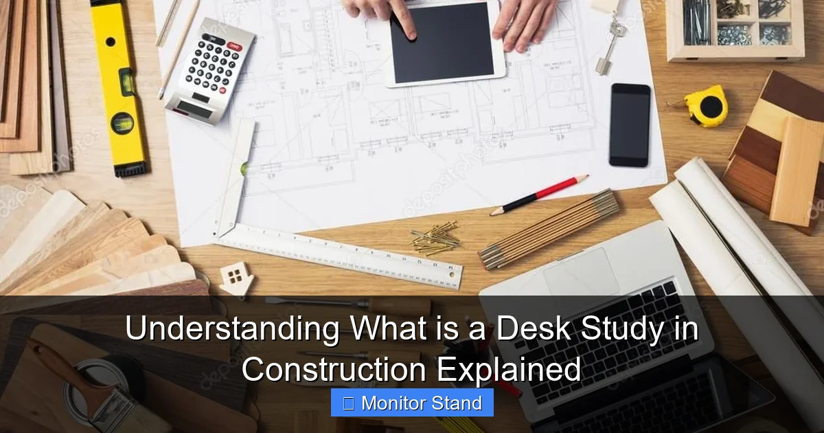 Understanding What is a Desk Study in Construction Explained