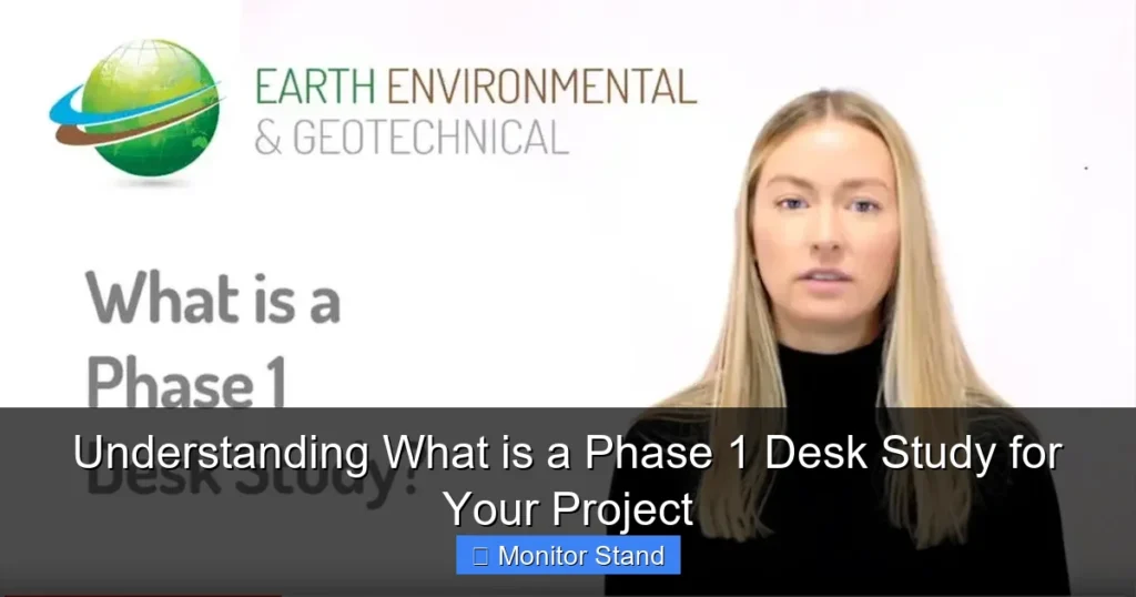 Understanding What is a Phase 1 Desk Study for Your Project