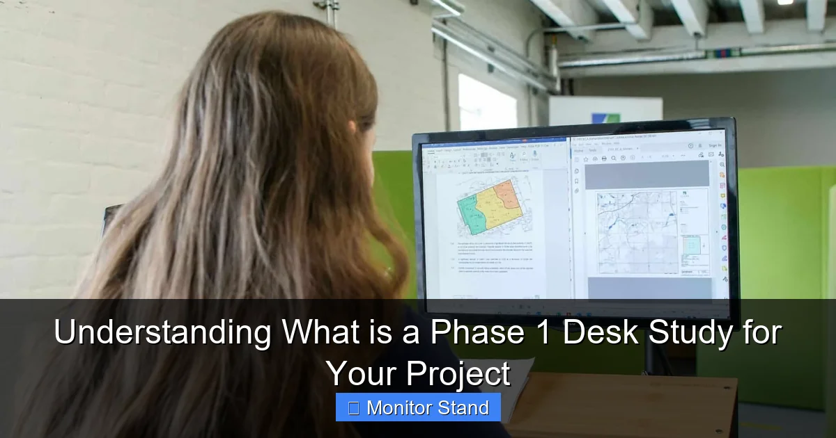 Understanding What is a Phase 1 Desk Study for Your Project