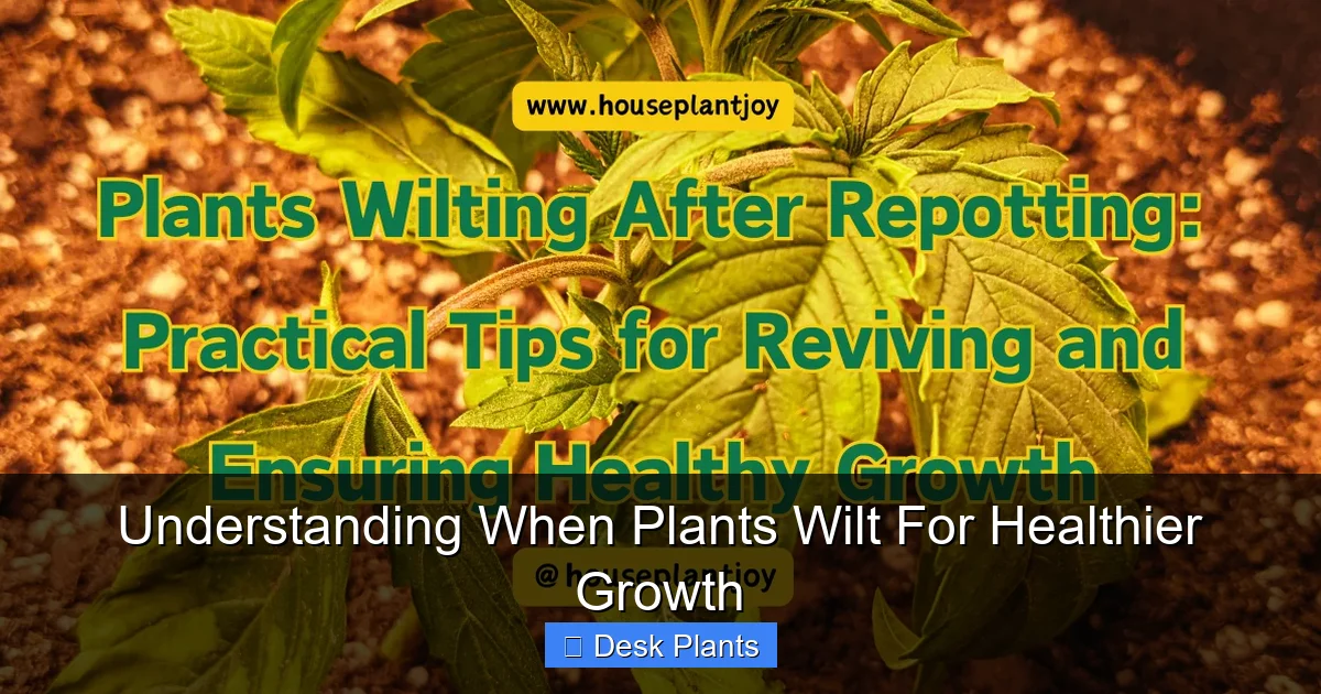 Understanding When Plants Wilt For Healthier Growth