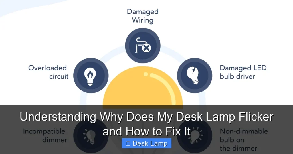 Understanding Why Does My Desk Lamp Flicker and How to Fix It