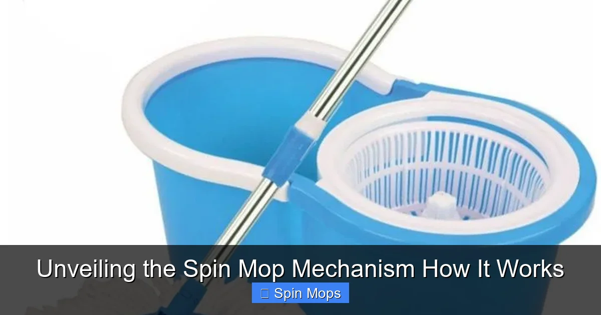 Unveiling the Spin Mop Mechanism How It Works