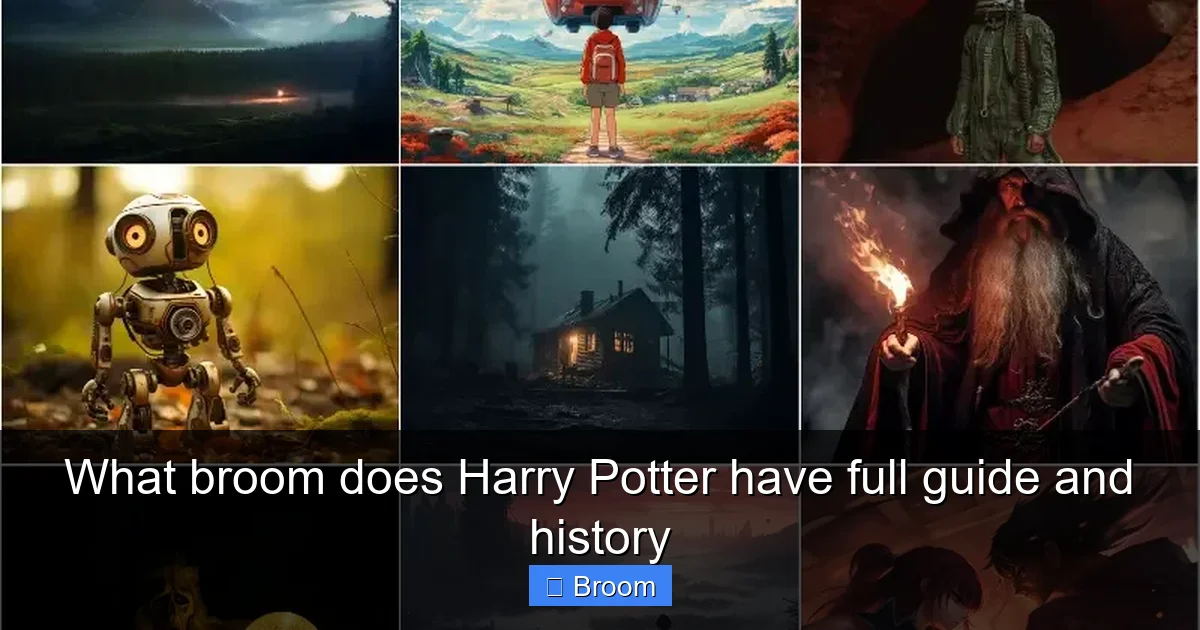 What broom does Harry Potter have full guide and history