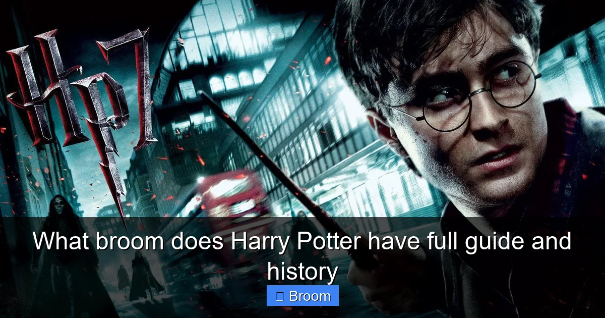 What broom does Harry Potter have full guide and history