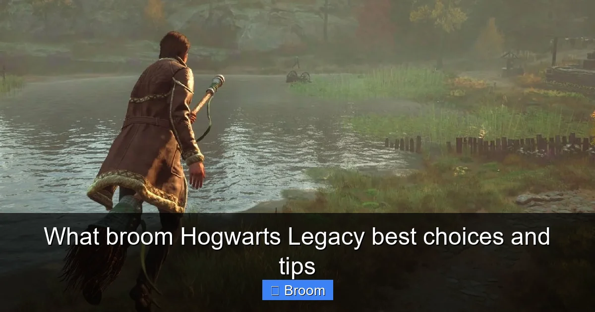 What broom Hogwarts Legacy best choices and tips