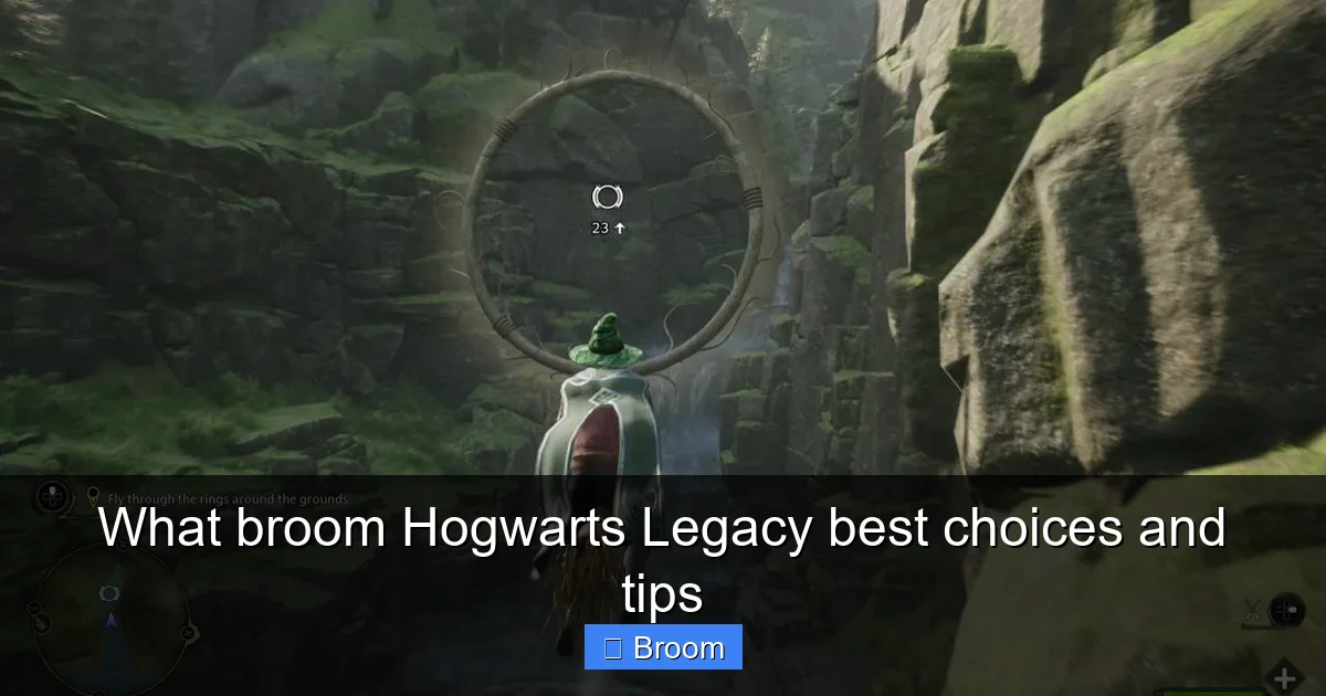 What broom Hogwarts Legacy best choices and tips