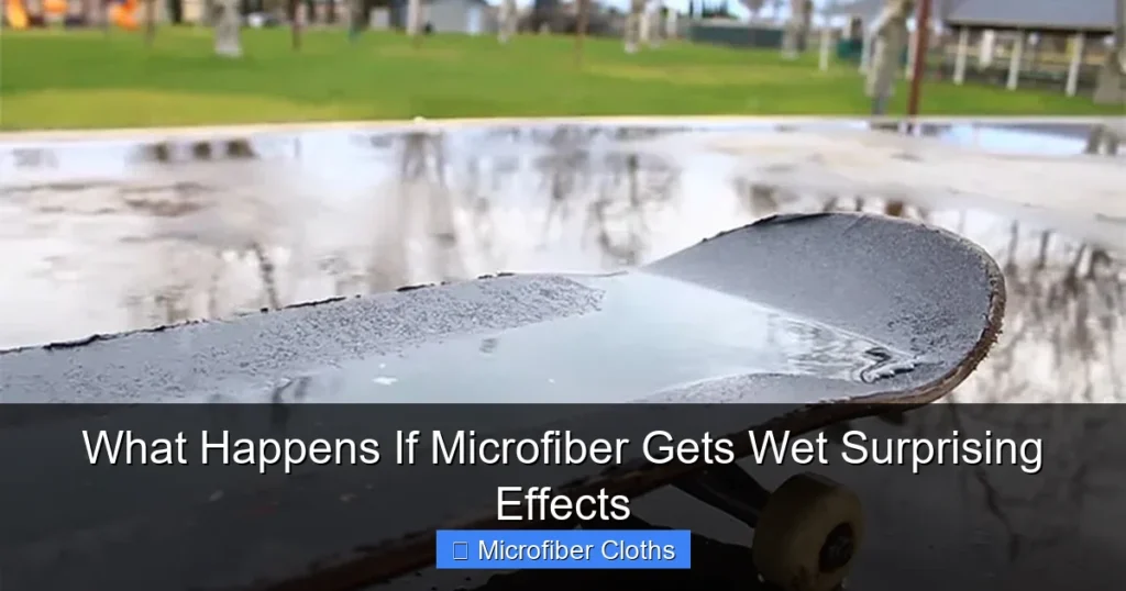 What Happens If Microfiber Gets Wet Surprising Effects