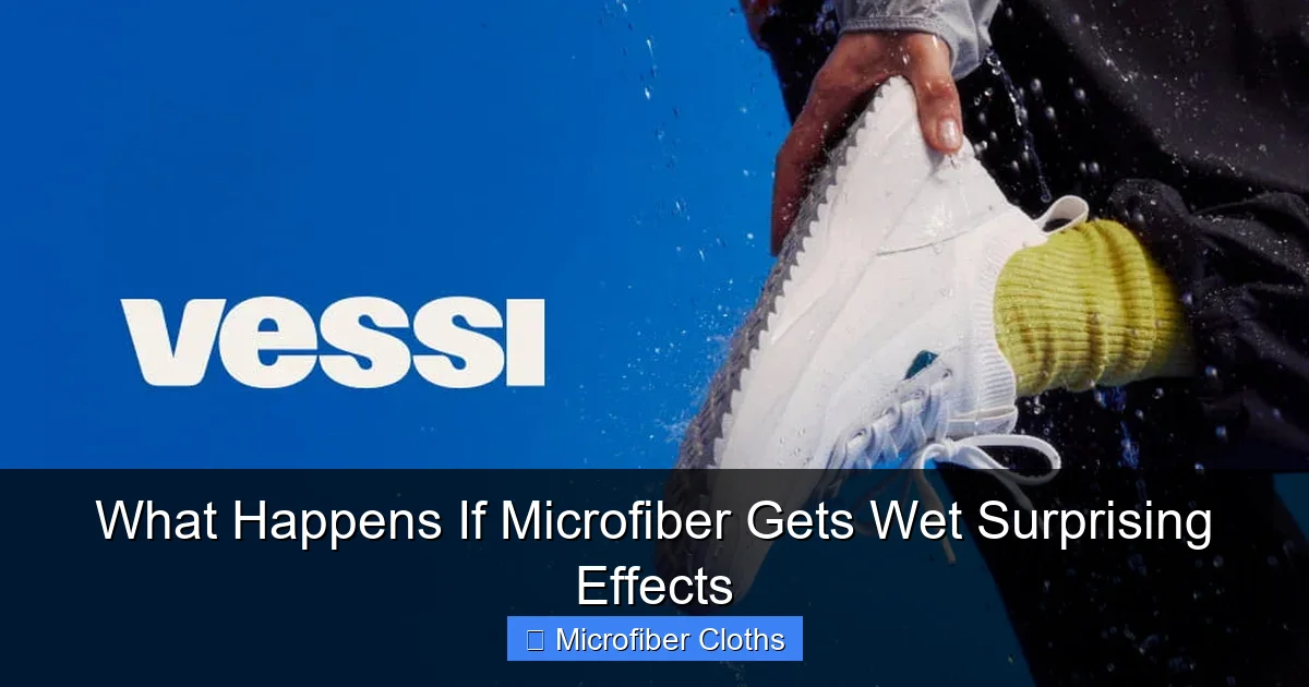 What Happens If Microfiber Gets Wet Surprising Effects