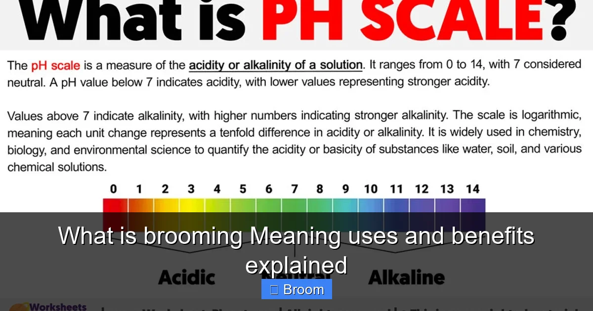 What is brooming Meaning uses and benefits explained