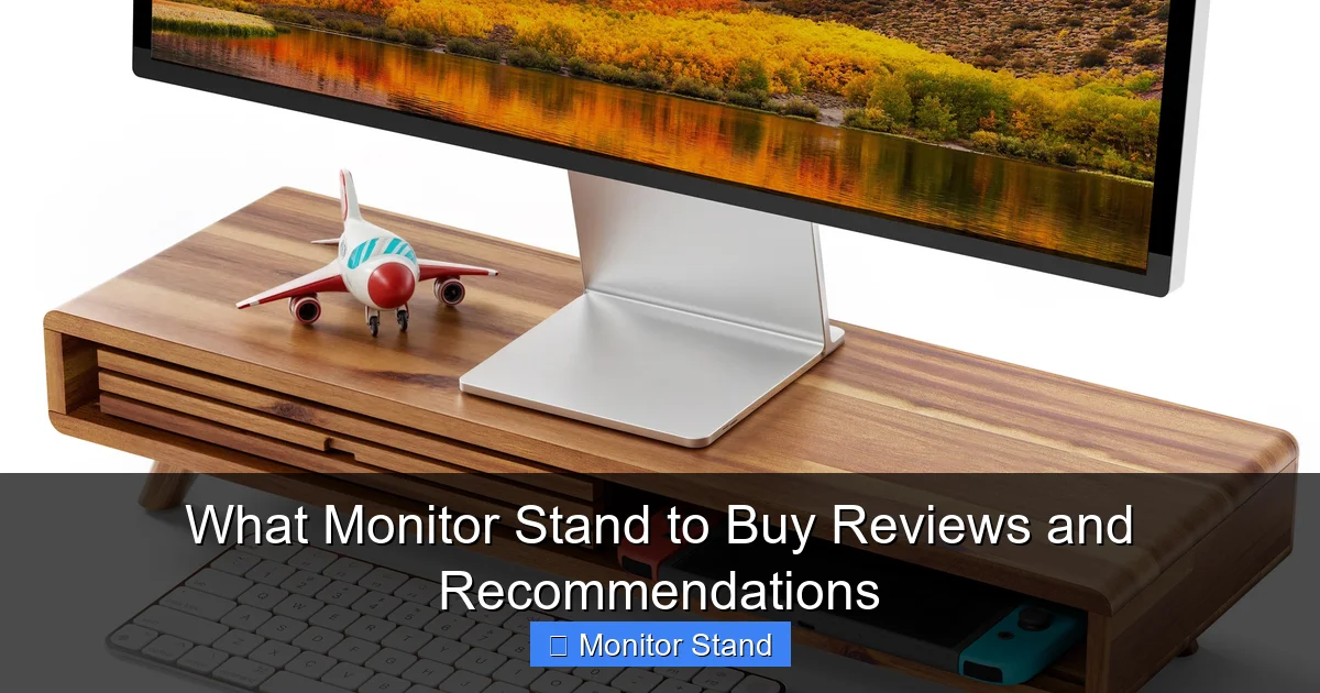 What Monitor Stand to Buy Reviews and Recommendations